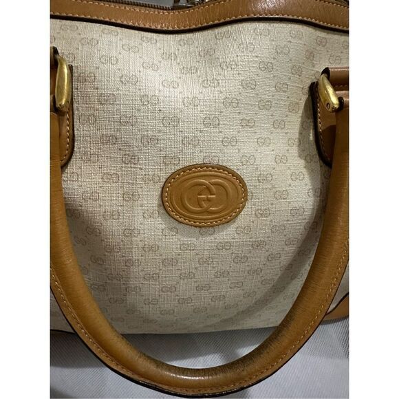 Gucci micro gg cream Boston bag - Picture 15 of 16